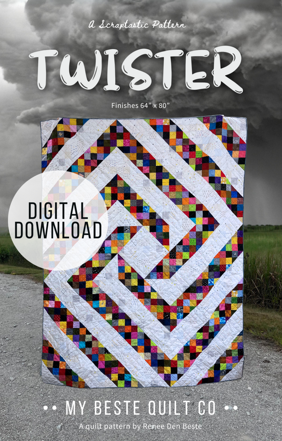 Twister from My Beste Quilt Co Digital Download