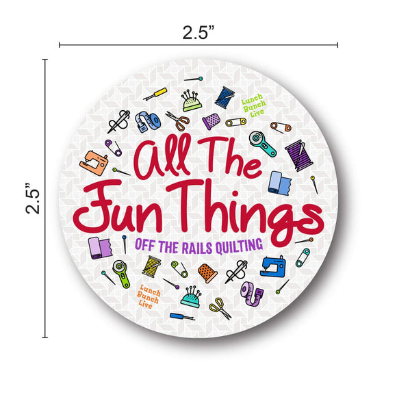 All the Fun Things Sticker