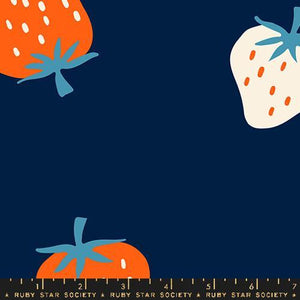 108" Strawberry Navy RS3089 13 - 1.5 yards