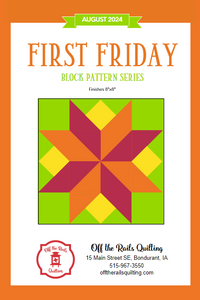 2024 First Friday - August Block Pattern