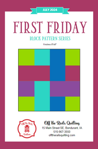 2024 First Friday - July Block Pattern