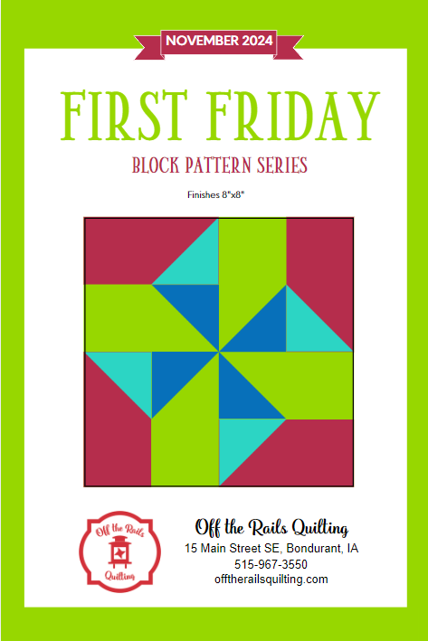 2024 First Friday - November Block Pattern