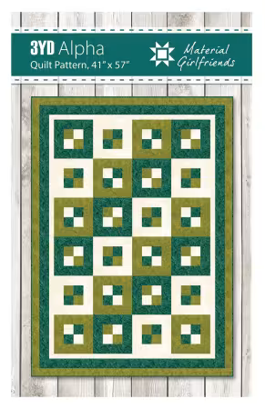 3 Yd Alpha Quilt Pattern