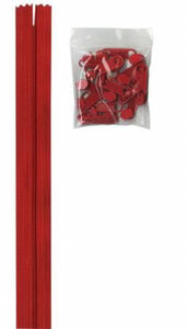 Zipper by the Yard - Atom Red