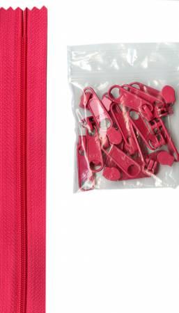 Zipper by the Yard - Lipstick