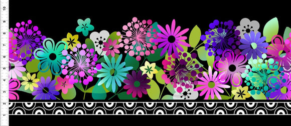 A Groovy Garden 2AGG2 - Border Stripe