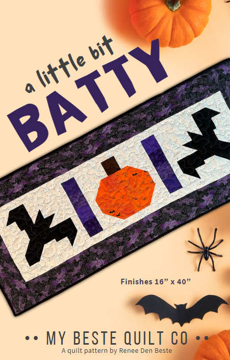 A Little Bit Batty from My Beste Quilt Co