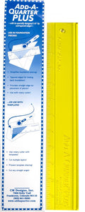 Add A-Quarter Ruler 12in Plus