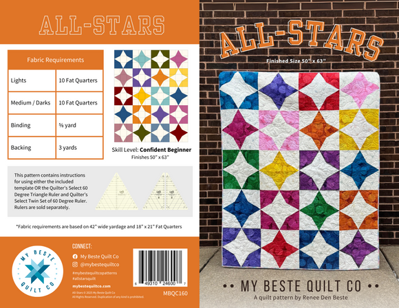 All Stars by My Beste Quilt Co