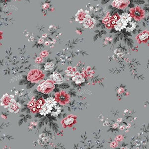 Audrey Antique Bouquet Gray