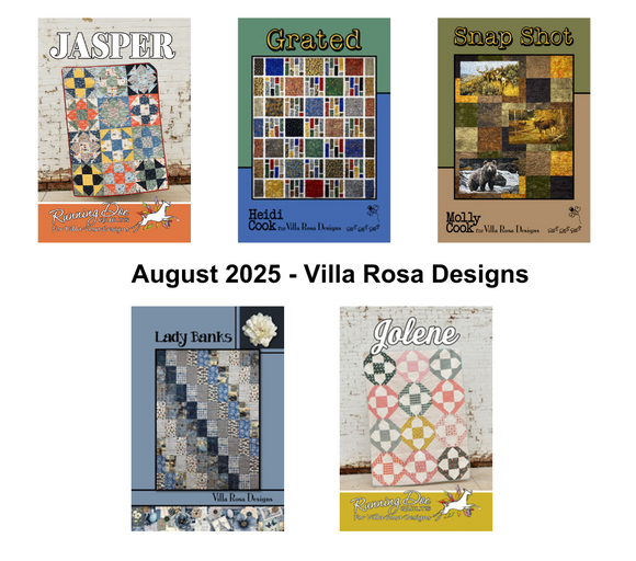 August 2025 Villa Rosa Pattern Bundle