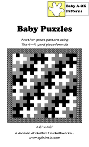 Baby Puzzles from Quiltin' Tia Quiltworks