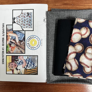 Baseball Kid Apron Kit