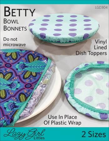 Betty Bowl Bonnets by Lazy Girl Designs