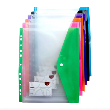 Binder Pocket 6 pack