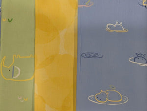 Blue Hippos 3 Yard Bundle