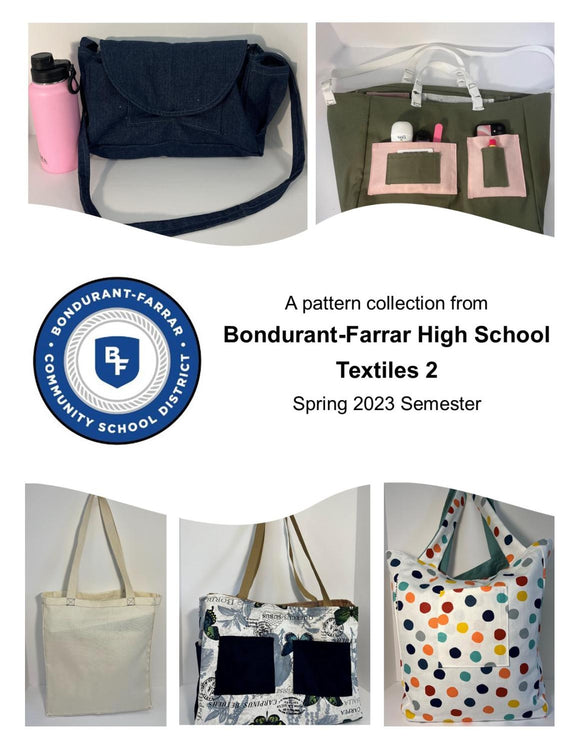 Bondurant Textiles 2 Bag Pattern Collection