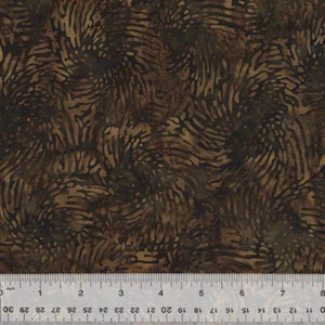 Brown Spiral Batik 2862Q-X