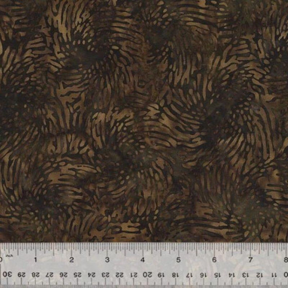 Brown Spiral Batik 2862Q-X
