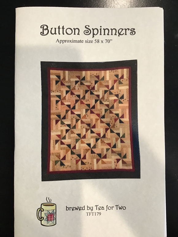 Button Spinners by Tea for Two Designs