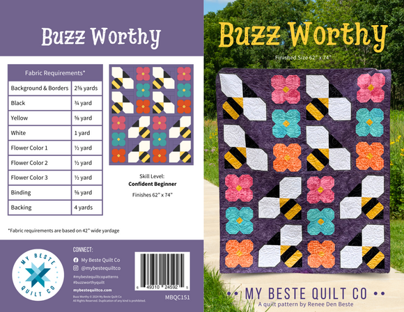 Buzz Worthy by My Beste Quilt Co