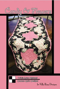 Candy & Flowers by Orphan Quilt Designs for Villa Rosa Designs