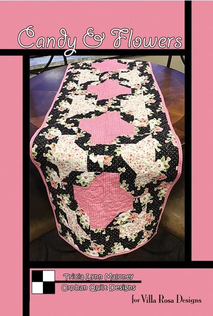 Candy & Flowers by Orphan Quilt Designs for Villa Rosa Designs