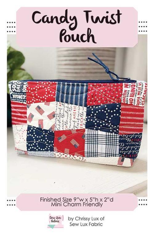 Candy Twist Pouch by Sew Lux Fabric & Gifts