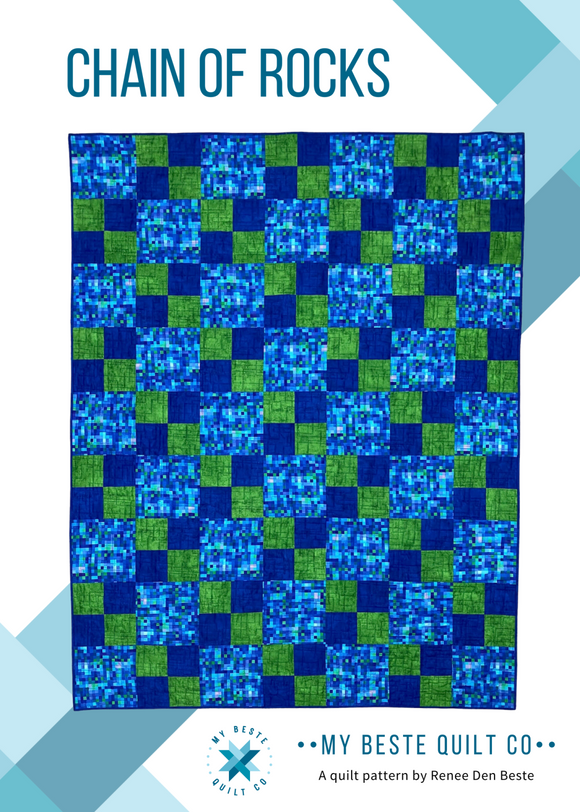 Chain of Rocks from My Beste Quilt Co