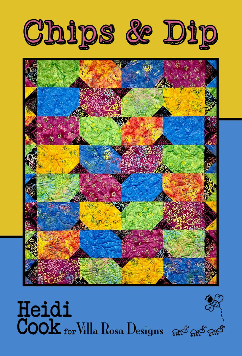 Chips & Dip by Heidi Cook for Villa Rosa Designs – Off the Rails Quilting