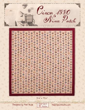 Circa 1880 Nine Patch Quilt Pattern **Preorder