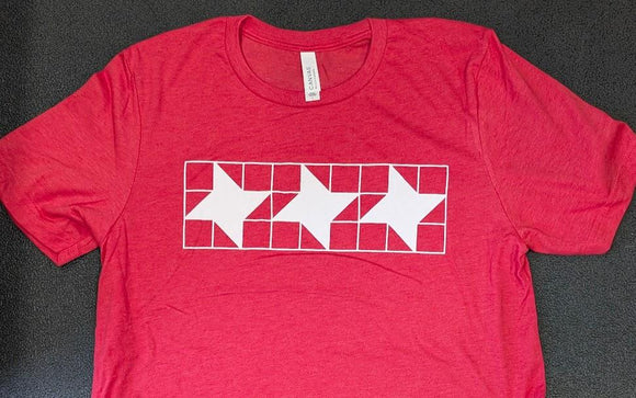 Friendship Star Shirt Crew Red Size XL