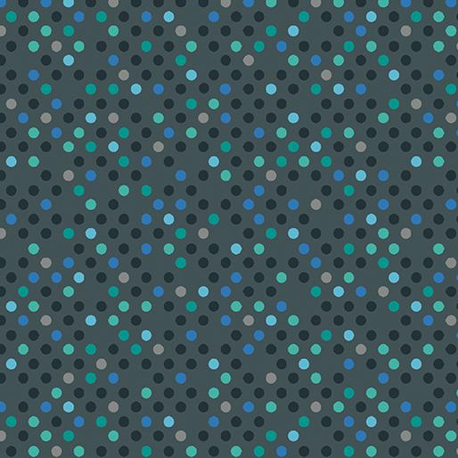 Confetti Drop Charcoal Multi