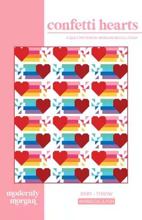 Confetti Hearts Pattern