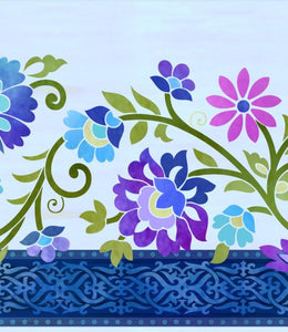 Counterpoint II 24-2SEW1 Blue Border