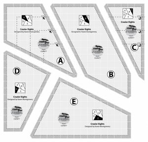 Crazier Eights Templates - Free Pattern included!