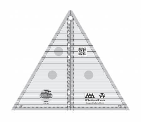 Creative Grids 60 Degree Triangle 8-1/2in