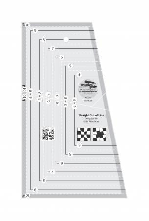 Creative Grids Straight Out Of Line 6in x 10in