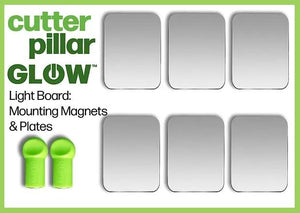 Cutterpillar Glow Magnet and Plate Set