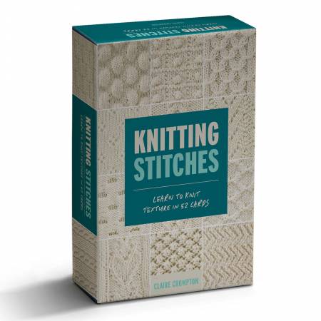 Knitting Stitches Card Deck