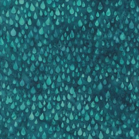 Dark Teal Raindrops 3627Q-X