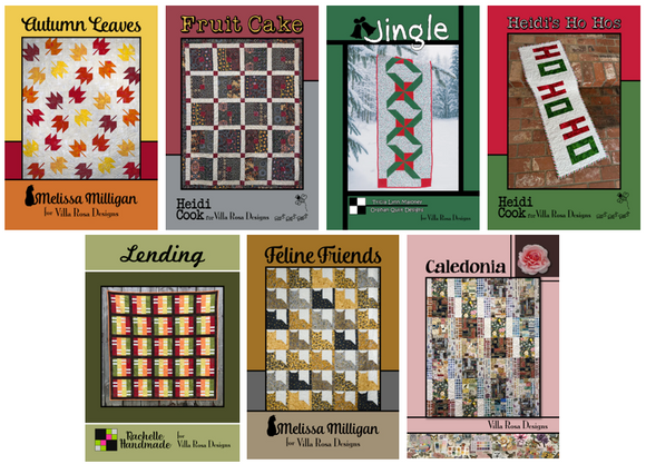 December 2025 New Villa Rosa 7 Pattern Bundle