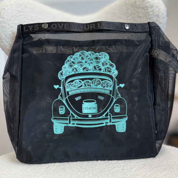 Della Q Oh Snap Sack Large Square LYS Black