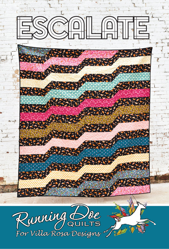 Escalate by Running Doe Quilts for Villa Rosa Designs