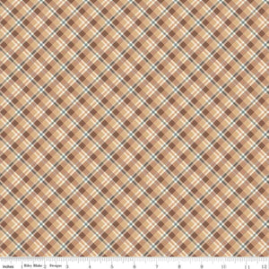 Evening on the Prairie Plaid Sienna