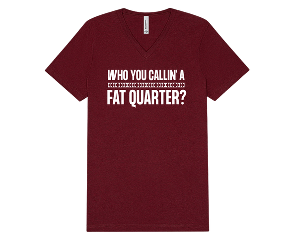 Fat Quarter V-Neck H Cardinal Size Large (ships separate)