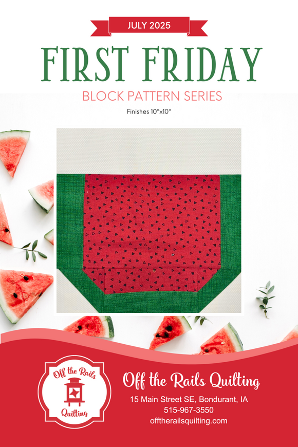 First Friday - July 2025 Block Pattern