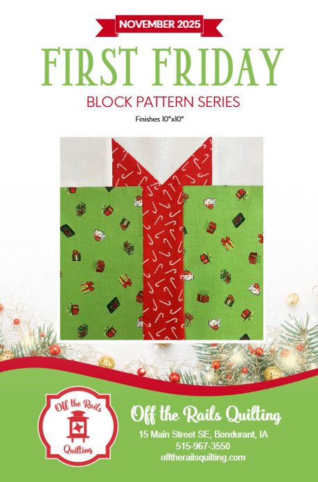 First Friday - November 2025 Block Pattern