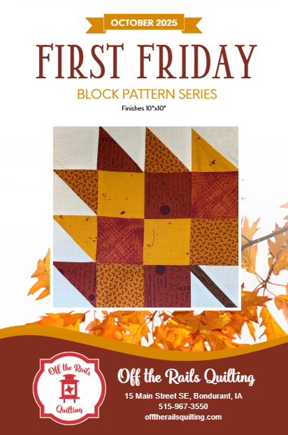 First Friday - October 2025 Block Pattern