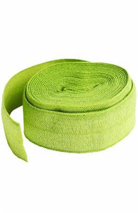 Fold-over Elastic 3/4in x 2yd - Apple Green